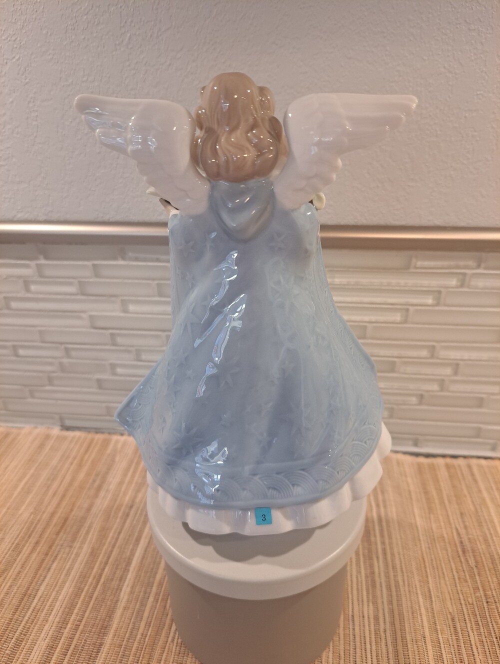 Vtg Lladro Angel Tree Topper Figurine #5719 Navidad Cantante - Picture 2 of 6